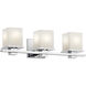 Tully 3 Light 24.00 inch Bathroom Vanity Light