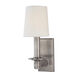 Spencer 1 Light 4 inch Historic Nickel Wall Sconce Wall Light