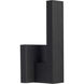 Raven LED 10 inch Textured Matte Black Outdoor Wall Sconce