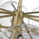 AERIN Loire 12 Light 29.25 inch Gild Cascading Chandelier Ceiling Light