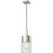 Gantt 1 Light 4.75 inch Brushed Nickel Pendant Ceiling Light