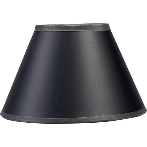 Chapman & Myers Clip On Black Paper 6 inch Candle Clip Shade