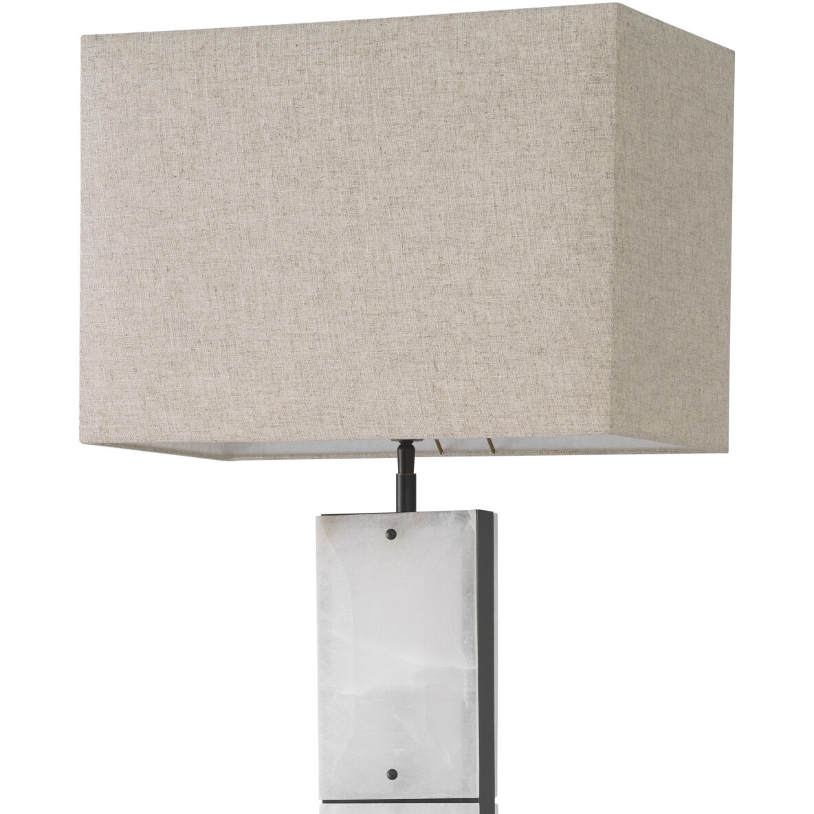 Ortiz 68.11 inch 40 watt Bronze Highlight with Alabaster Floor Lamp Portable Light