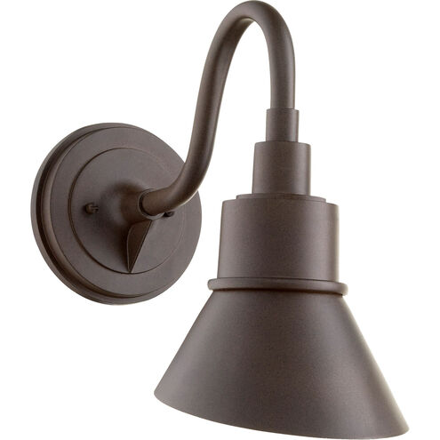 Torrey 1 Light 14 inch Oiled Bronze Outdoor Wall Lantern, Small