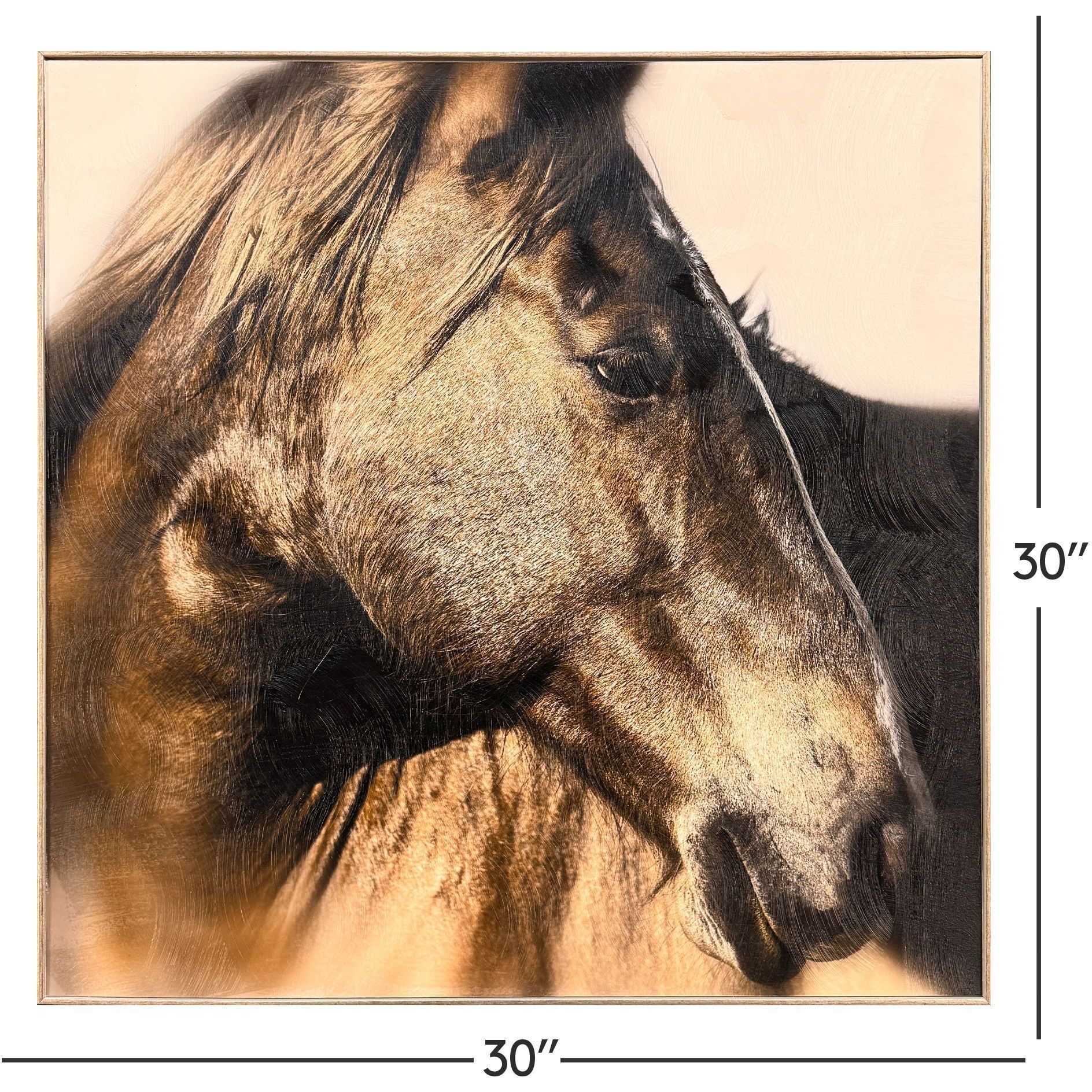 Propac 30 X 30 inch Non-Glass Framed Art, Propac