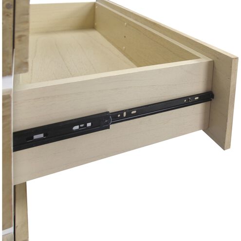 Bromo Bleached Burl with White Chest