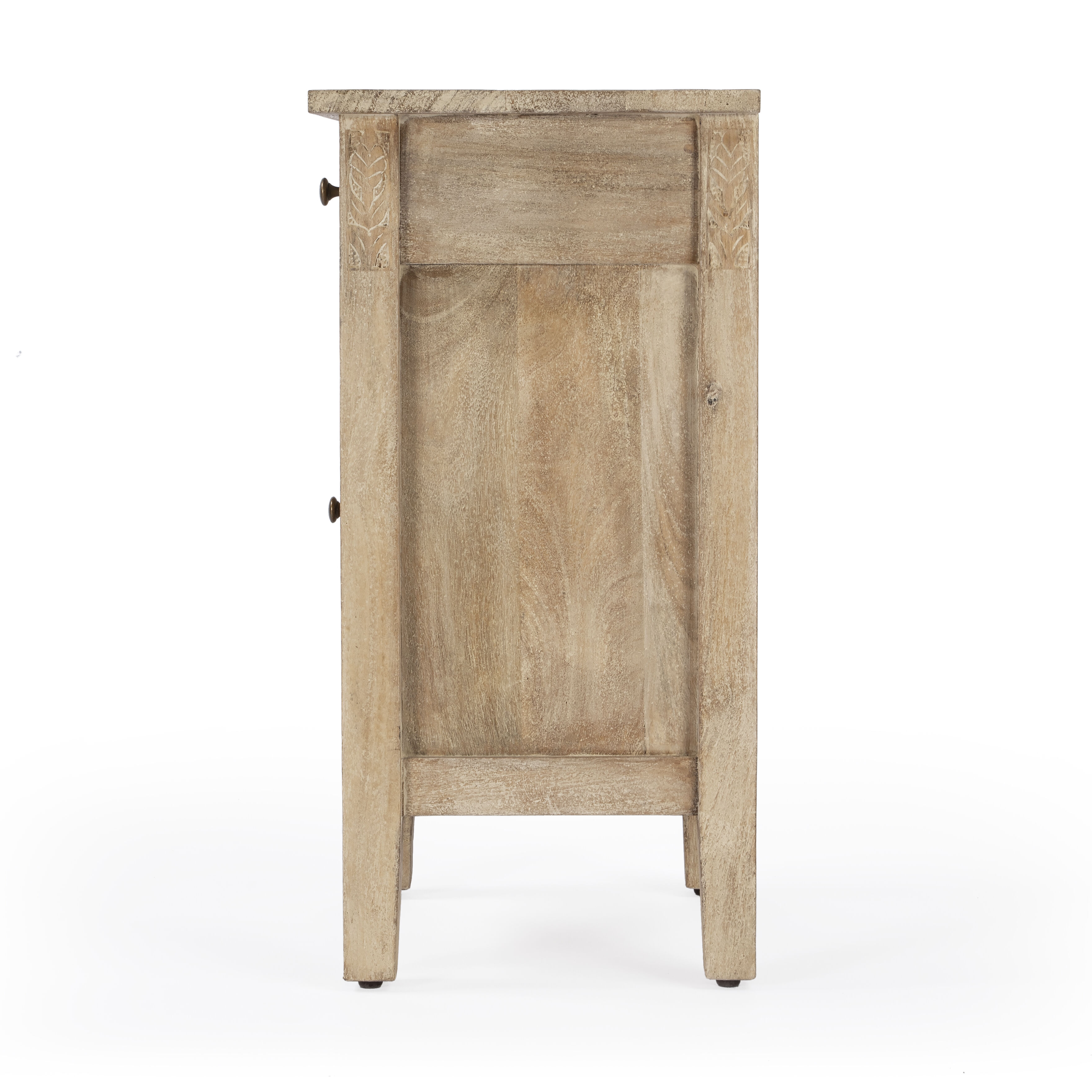 Switra 1 door 1 drawer End Table in Light Brown