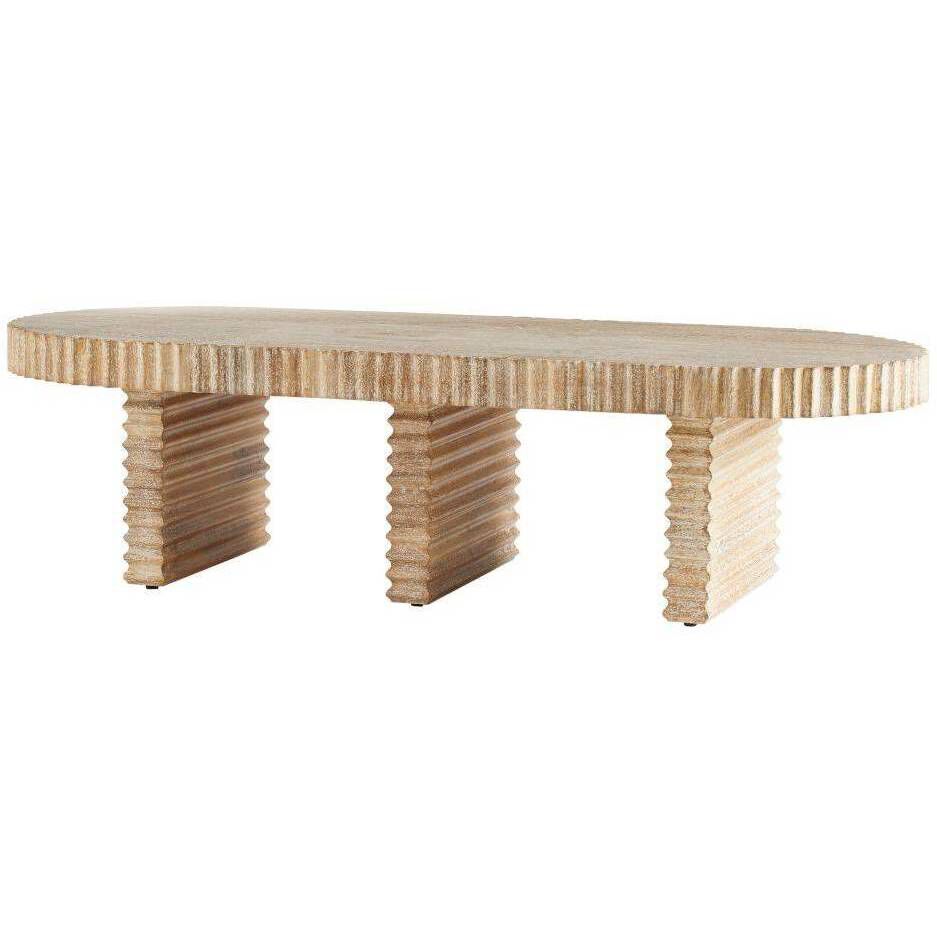 Hilbeck 59.5 X 16 inch Limed Wash Coffee Table