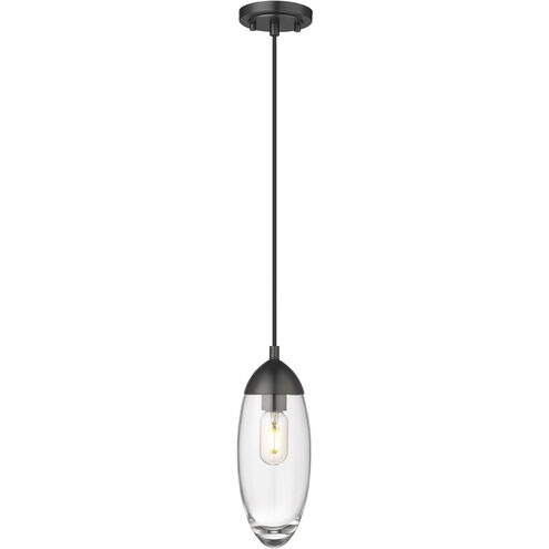 Arden 1 Light 4.5 inch Matte Black Pendant Ceiling Light