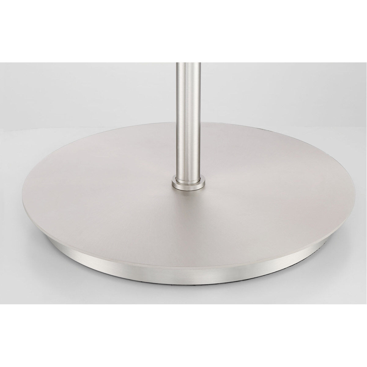 X3 12 inch 100 watt Satin Nickel and Black Floor Lamp Portable Light