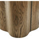 Woodside 73 X 19 inch Medium Oak with White Credenza