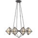 Cairo 8 Light 30 inch Urban Bronze Chandelier Ceiling Light