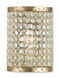 Grammercy 1 Light 6 inch Hand Applied Winter Gold ADA ADA Wall Sconce Wall Light