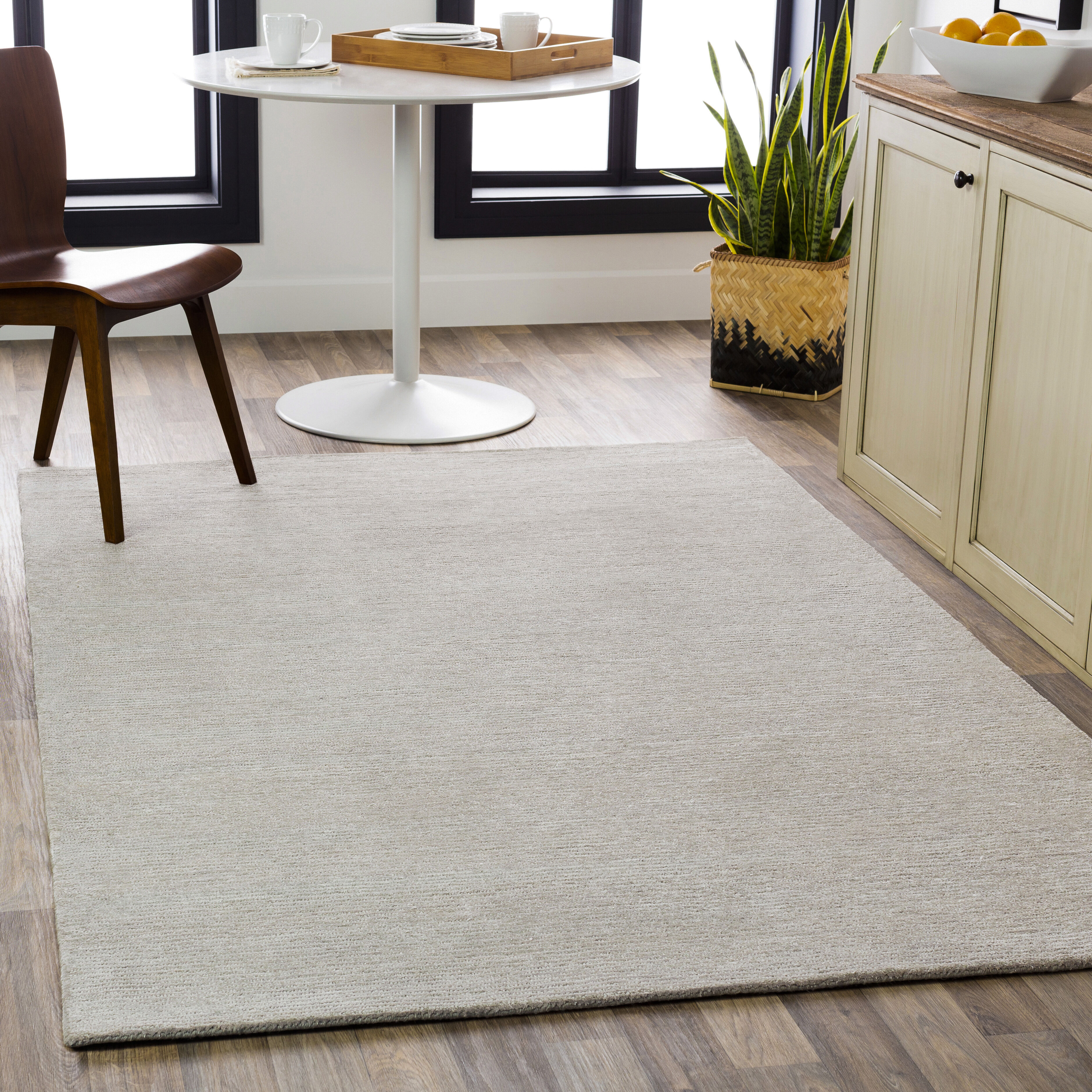 Austin 36 X 24 inch Light Gray Rug in 2 x 3, Rectangle