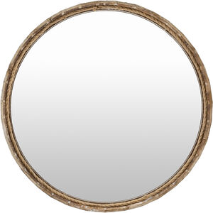 Misha 28.75 X 28.75 inch Natural Mirror, Round