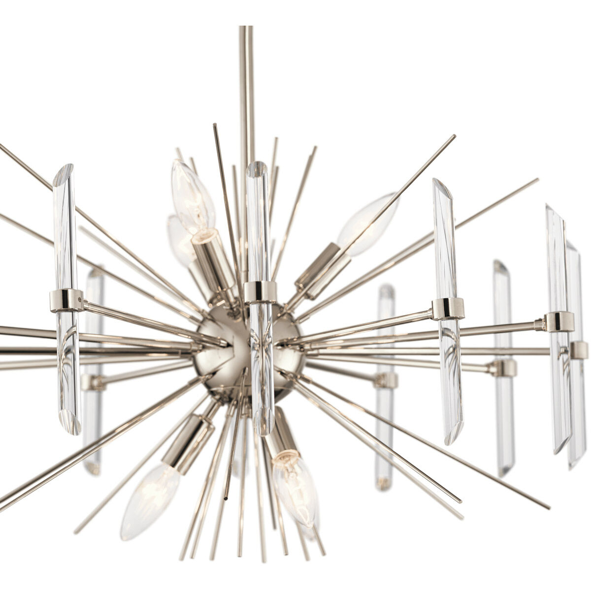 Eris 6 Light 24 inch Polished Nickel Chandelier Round Pendant Ceiling Light