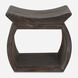 Connor 17 inch Reclaimed Elm Wood and Walnut Accent Stool