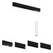 Ventrix 1 Light 48 White Track Fixtures Ceiling Light
