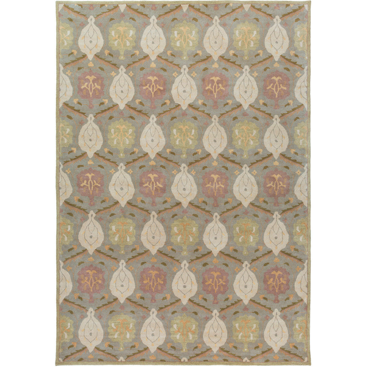 Caesar 180 X 144 inch Khaki, Cream, Taupe, Camel, Olive, Butter, Tan Rug