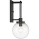 Wenston Outdoor Wall Mount in Sand Coal, Great Outdoors