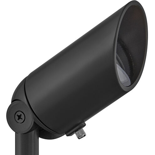 Hardy Island Lumacore 12v 12.00 watt Satin Black Landscape Spot Light, Variable Output