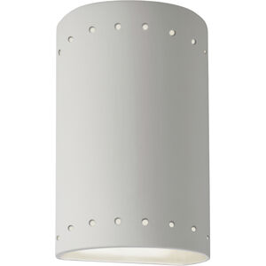 Ambiance Cylinder 1 Light 5.75 inch Bisque ADA Wall Sconce Wall Light in Incandescent, Small