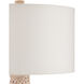 Birdsong 67 inch 150 watt Whitewash Floor Lamp Portable Light