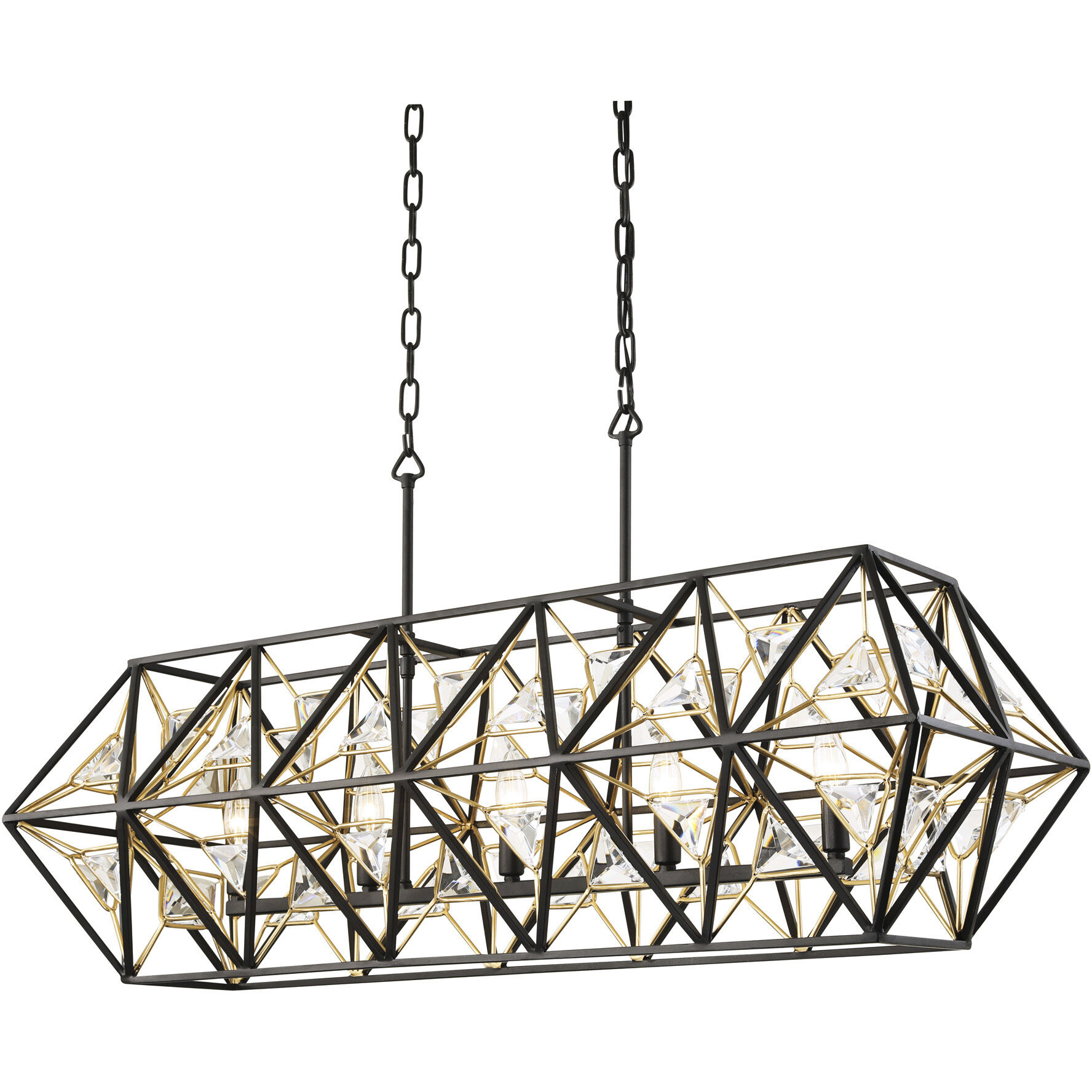 Marcia Linear Pendant Ceiling Light in 5