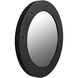 Clay 36 X 36 inch Matte Black Mirror, Large