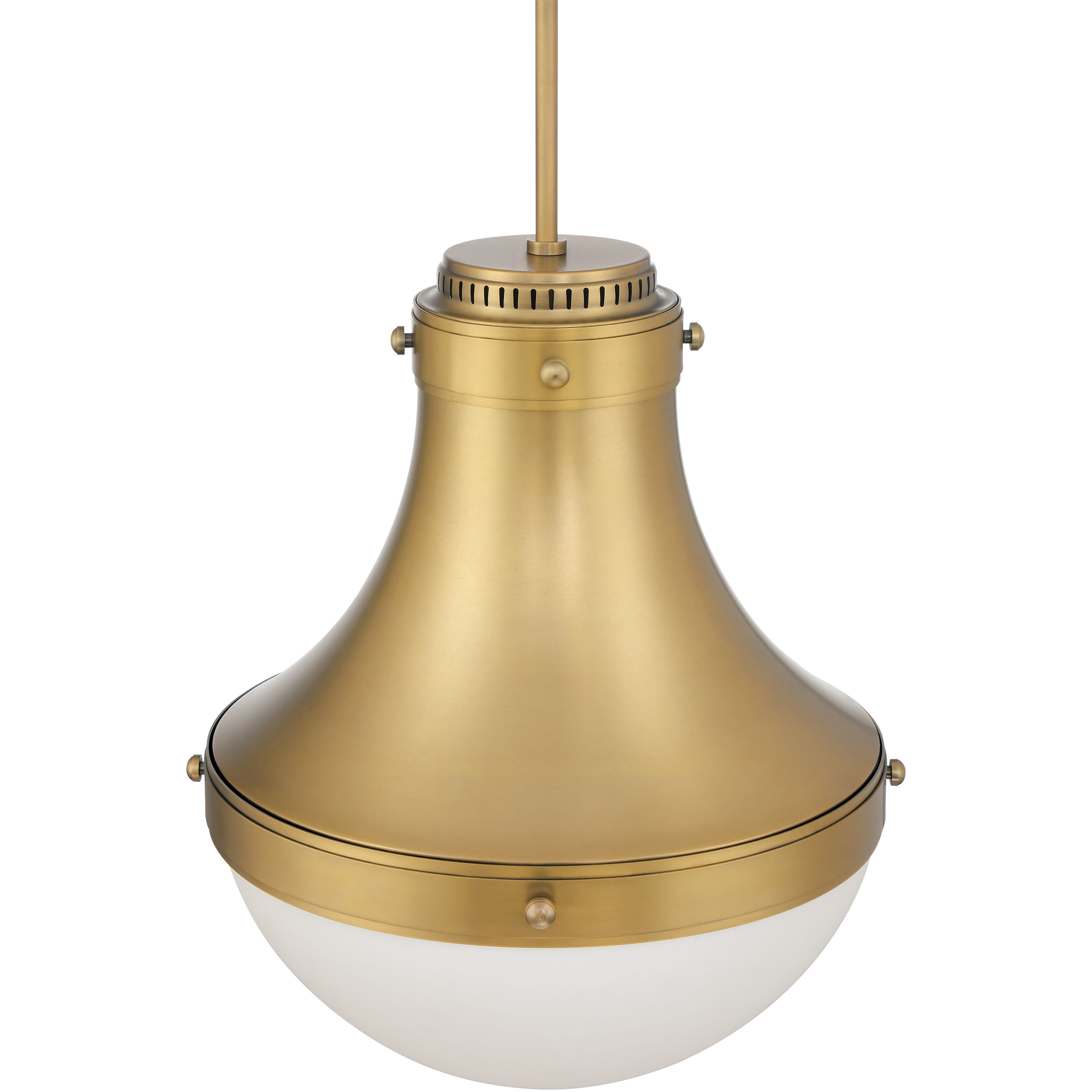 Purelight 1 Light 16.25 inch Legacy Brass Pendant Ceiling Light