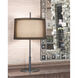 Saturnia 30 inch 150.00 watt Deep Patina Bronze Table Lamp Portable Light