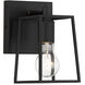Dunn 1 Light 5 inch Flat Black Wall Sconce Wall Light