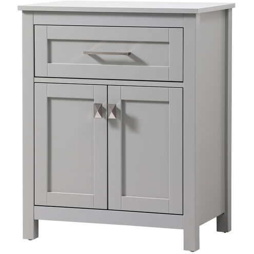 Adian Grey Bathroom Storage Cabinet
