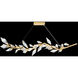 Foret 7 Light 63.5 inch Gold Pendant Ceiling Light