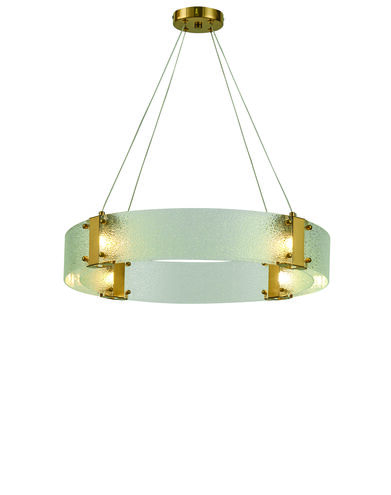 Lyra 4 Light 24 inch Gold Dining Chandelier Ceiling Light