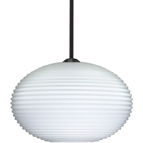 Pape 12 LED Black Cord Pendant Ceiling Light