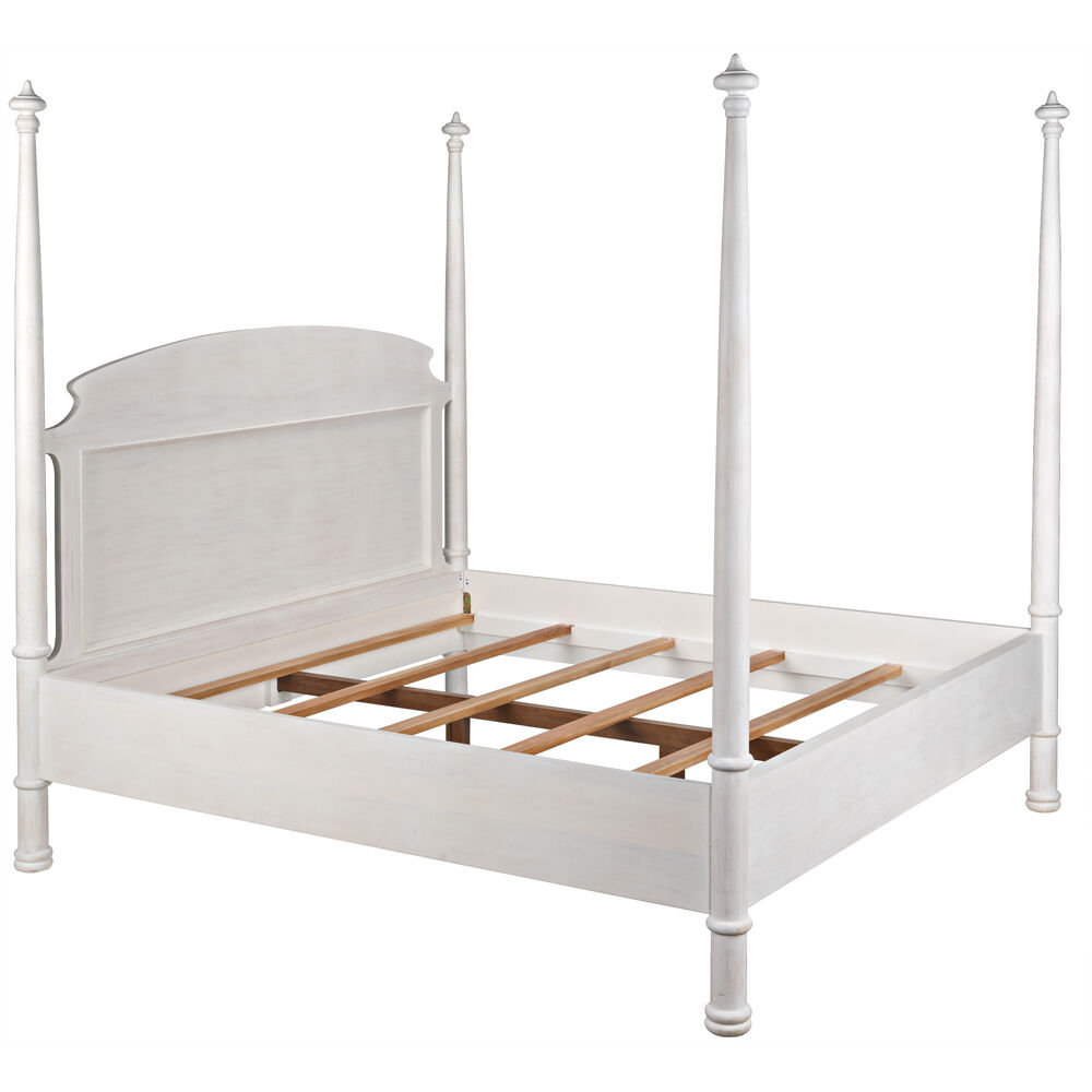 New Douglas White Wash Bed, Eastern King