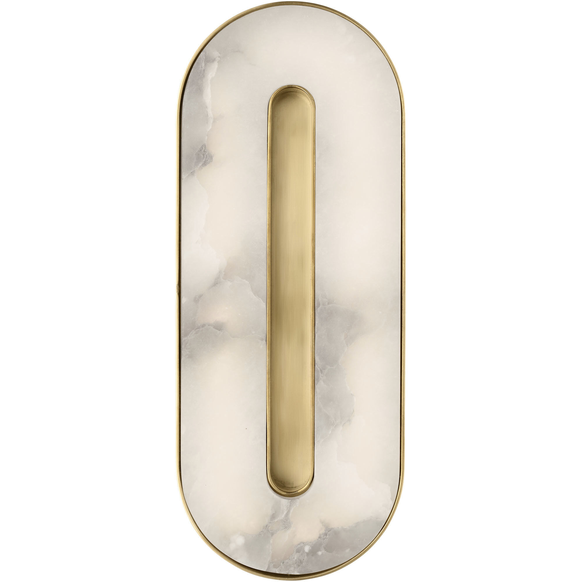Kelly by Kelly Wearstler Wyllis LED 2.6 inch Hand Rubbed Antique Brass ADA Sconce Wall Light