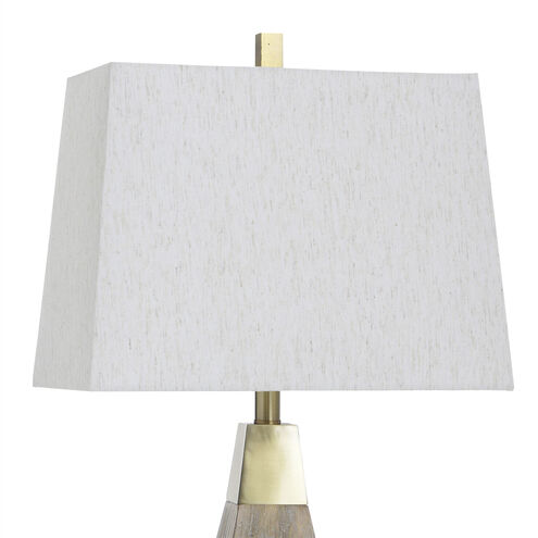 Roanoke 30 inch 100.00 watt Brown Brushed Table Lamp Portable Light
