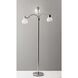 Presley 69 inch 40.00 watt Polished Nickel Floor Lamp Portable Light