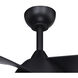 Odell 52 inch Black Ceiling Fan