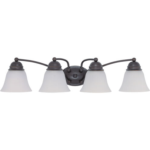 Empire 4 Light 29 inch Mahogany Bronze Vanity Light Wall Light