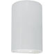 Ambiance 1 Light 5.75 inch Gloss White ADA Wall Sconce Wall Light in Incandescent, Gloss White/Gloss White