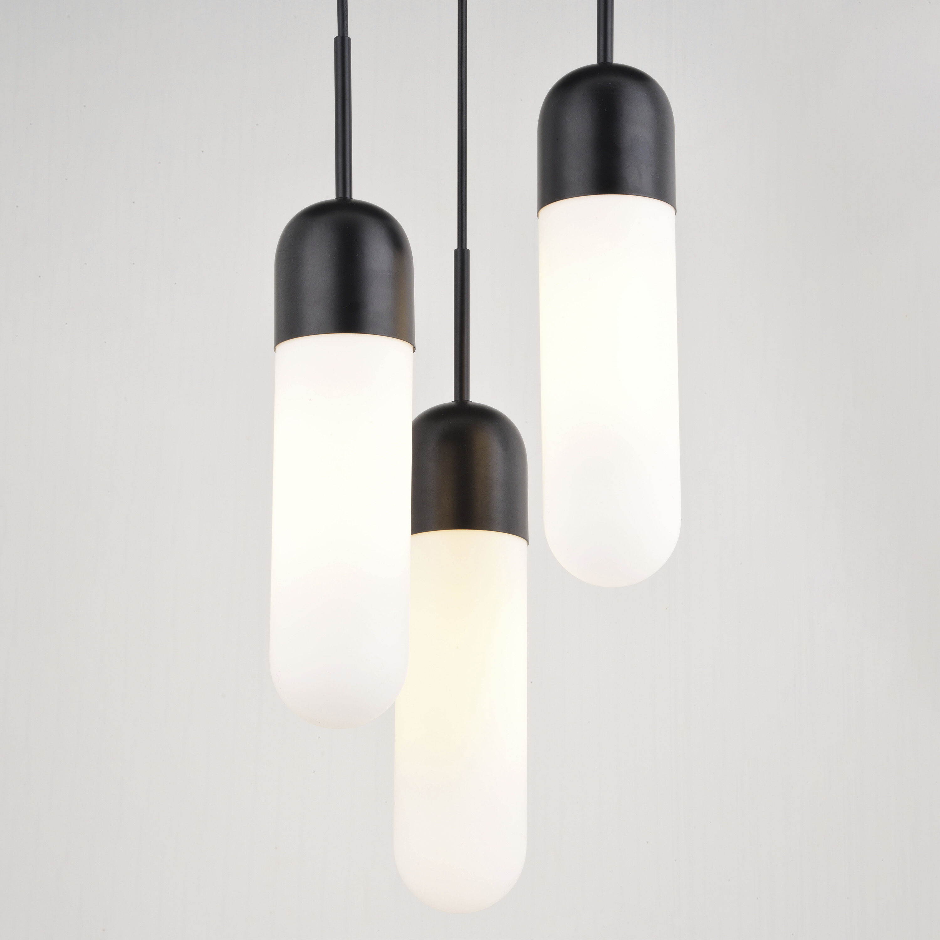 Thalia LED 10 inch Matte Black Pendant Ceiling Light