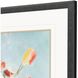Florals Collection Red Framed Art