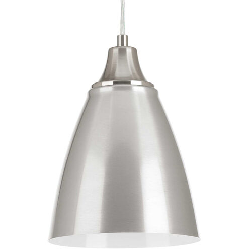 Pure LED LED Brushed Nickel Pendant Ceiling Light, Progress LED