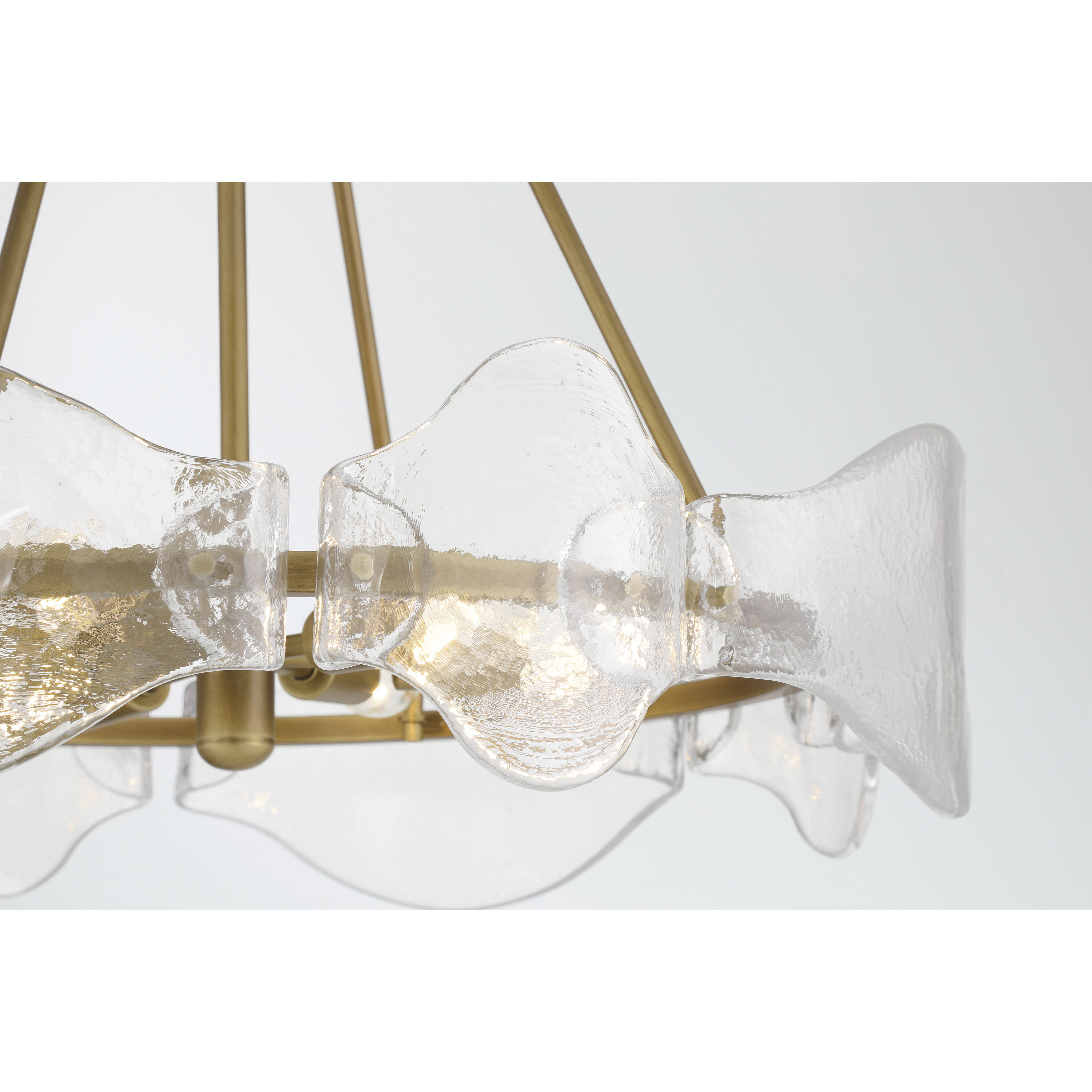 Elora 6 Light 24 inch Legacy Brass Pendant Ceiling Light