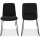 Ruth Black Dining Chair, Set of 2