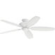 Renew Patio 52 inch Matte White Ceiling Fan