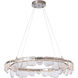 Riverbed LED 39.6 inch Sterling Pendant Ceiling Light